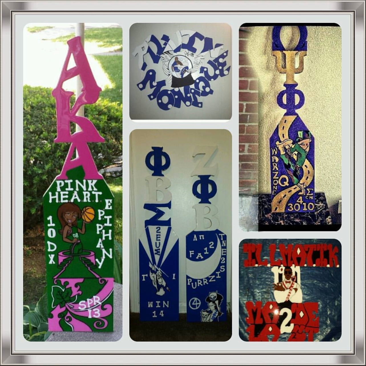 Custom Decorative Paddles