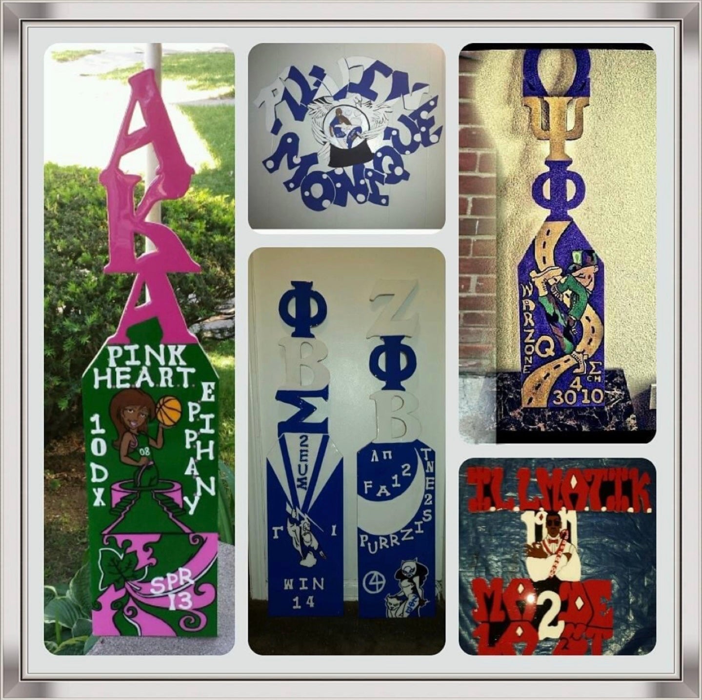 Custom Decorative Paddles