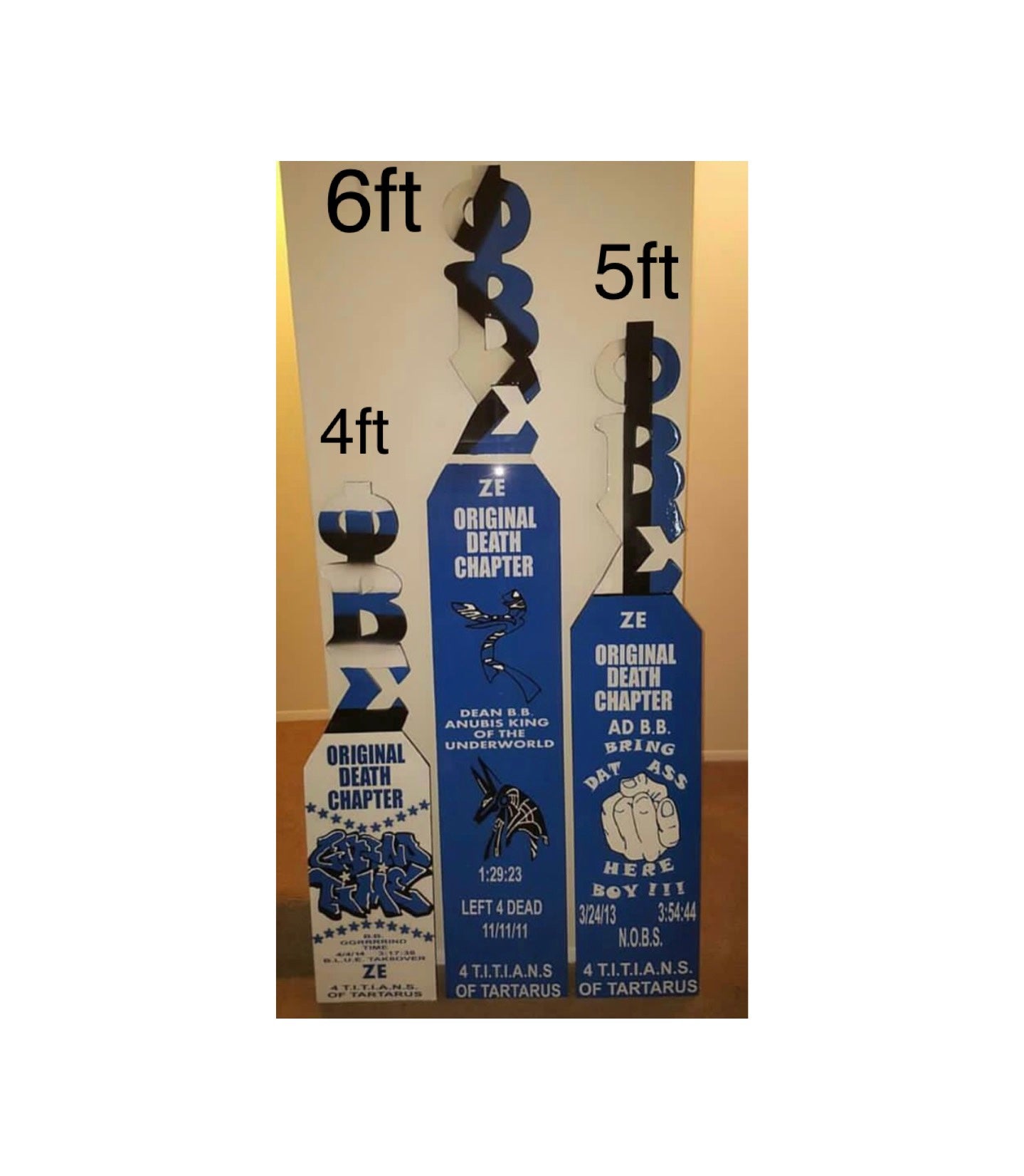 Custom Decorative Paddles